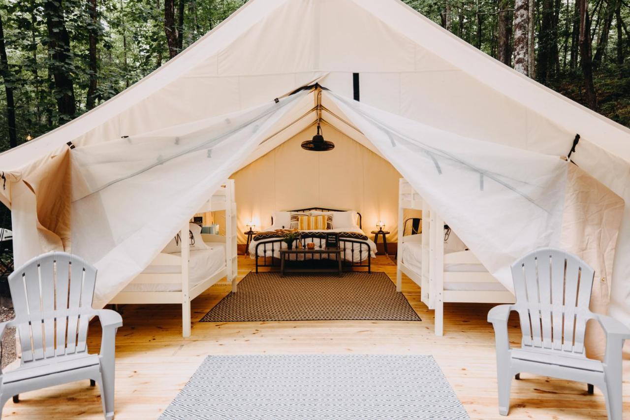 Hotel Timberline Glamping At Unicoi State Park Helen Exteriér fotografie
